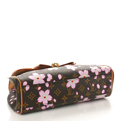 Louis Vuitton Monogram Cherry Blossom Sac Retro Bag Brown 4 of 11