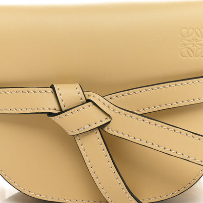Loewe Calfskin Jacquard Mini Gate Dual Bag Butter 7 of 10