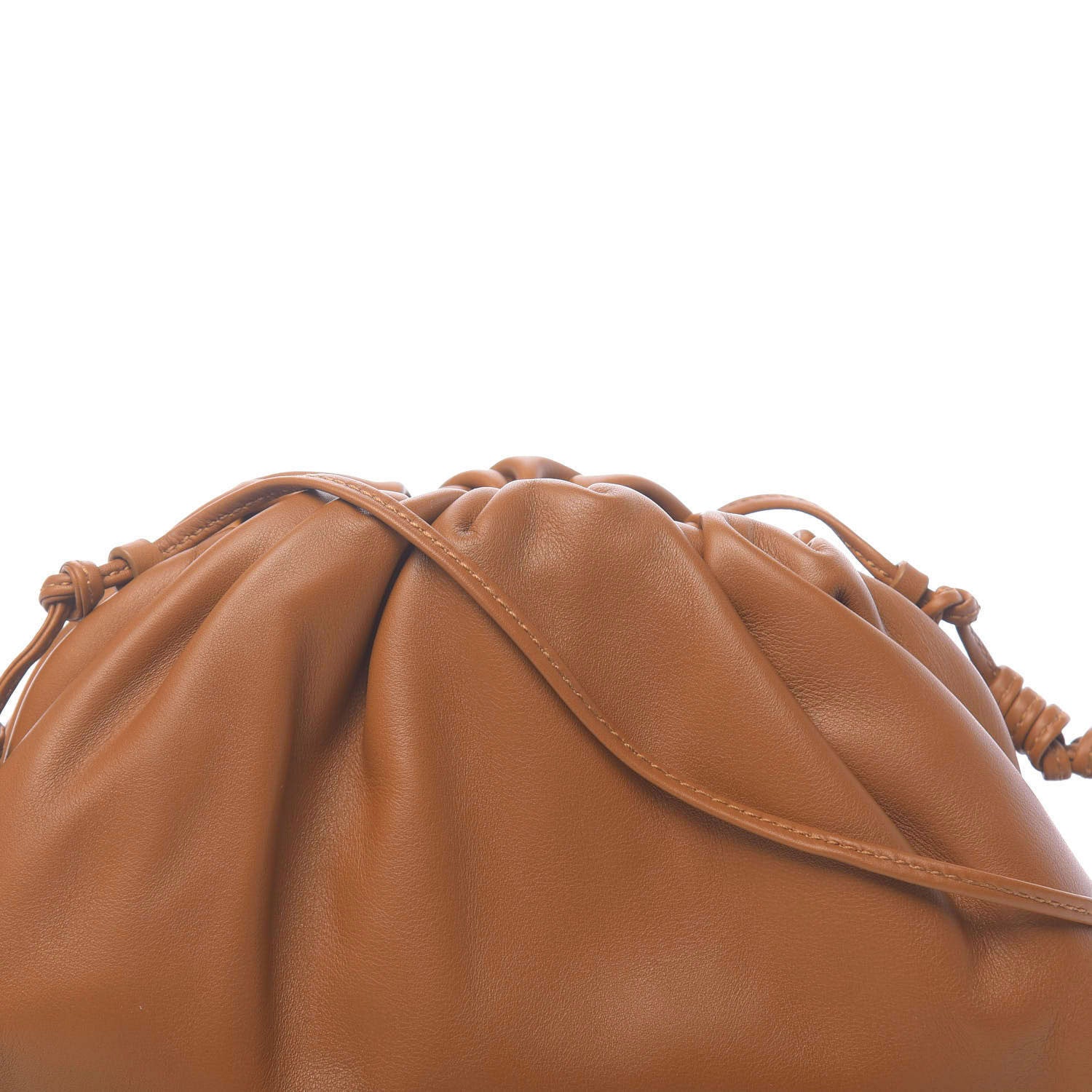 Bottega Veneta Butter Calfskin The Mini Pouch Camel 10 of 11