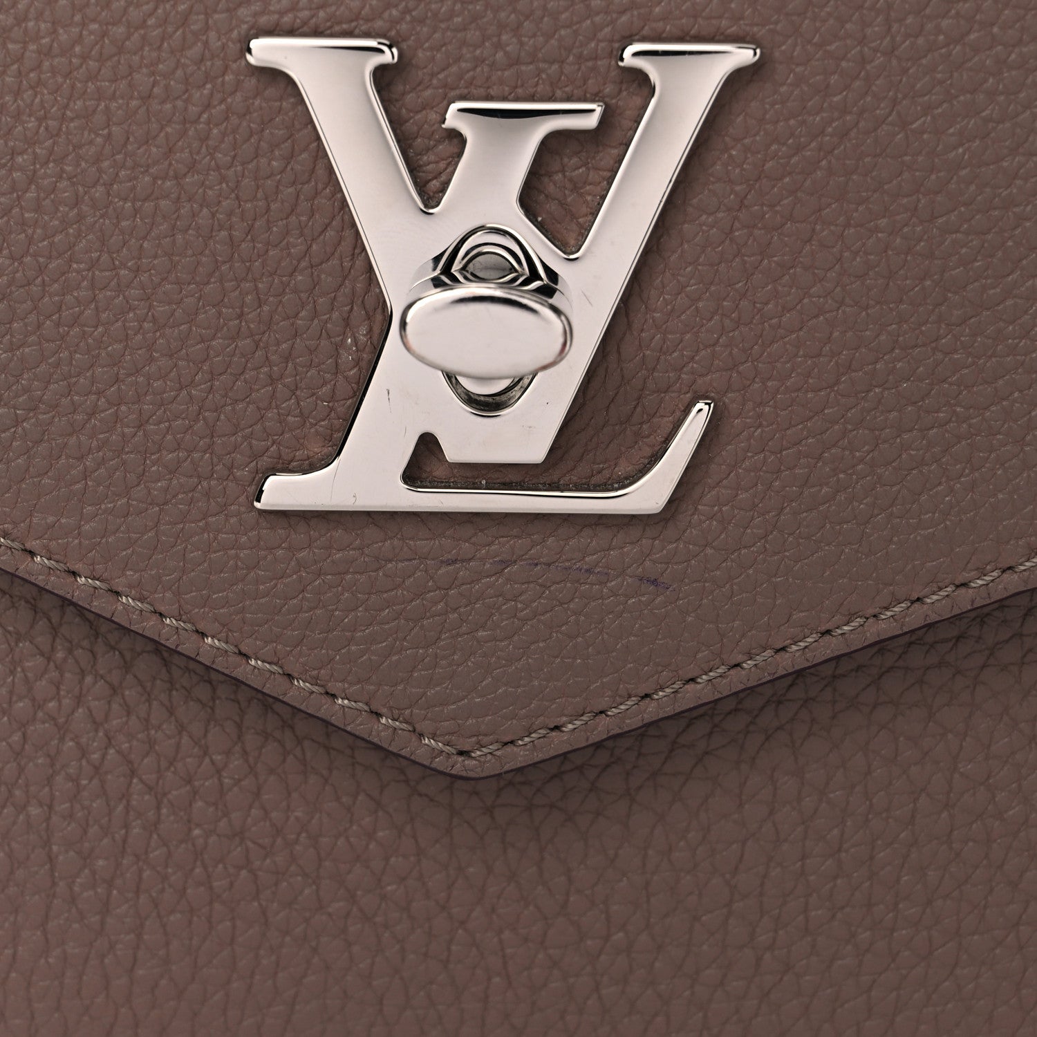 Louis Vuitton Soft Calfskin My Lockme Top Handle Taupe Glace 10 of 14