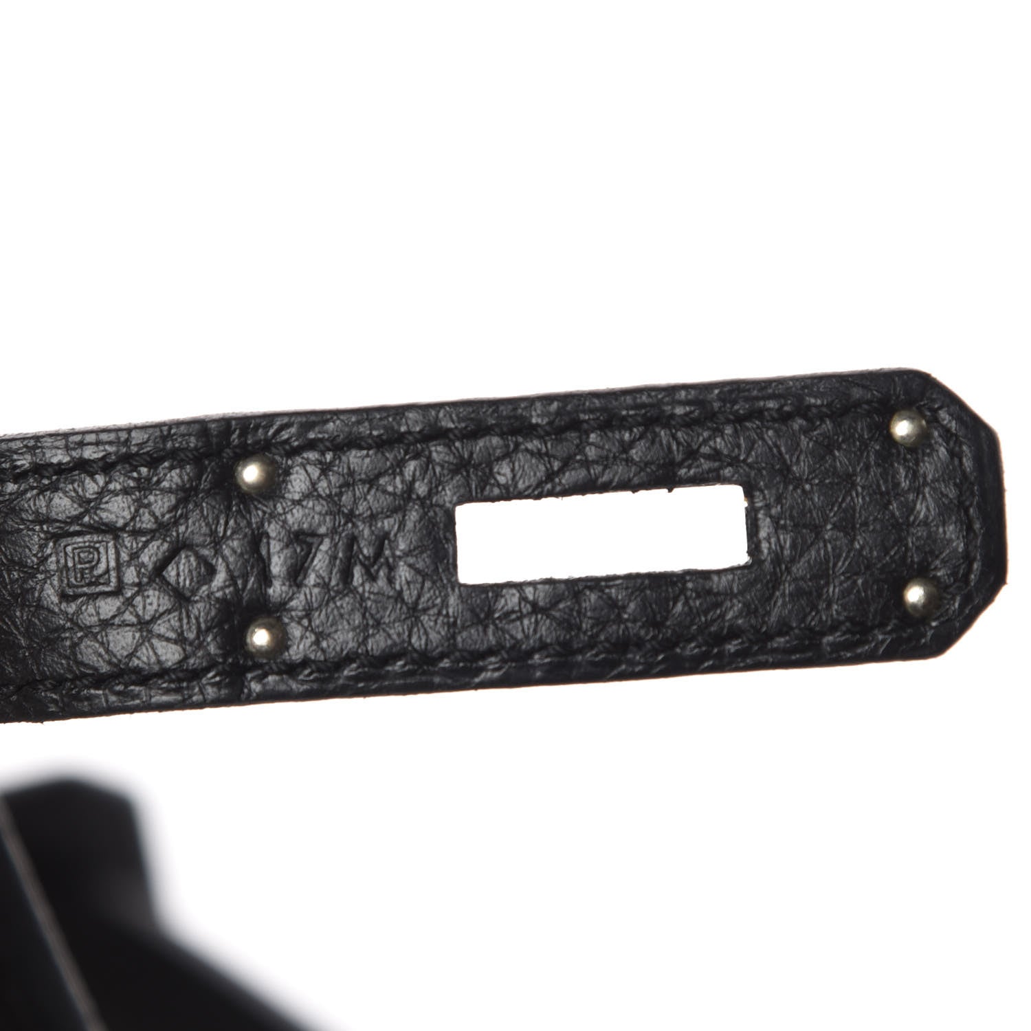 Hermes Taurillon Clemence Jypsiere 28 Black 7 of 9