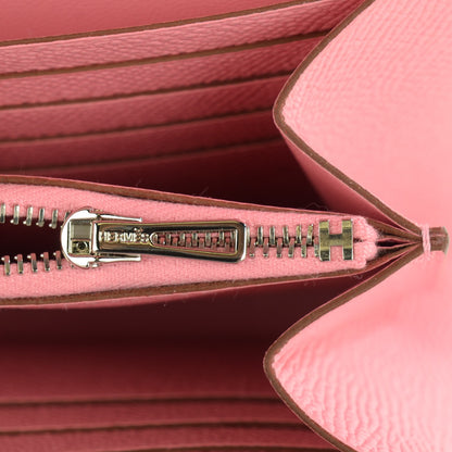 Hermes Epsom Constance Long Wallet Rose Confetti 7 of 9