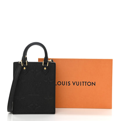 Louis Vuitton Empreinte Monogram Giant Petit Sac Plat Black 8 of 8