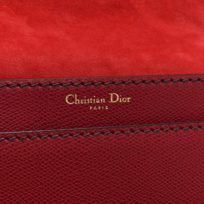Christian Dior Grained Calfskin J'Adior Chain Flap Bag Red 6 of 10