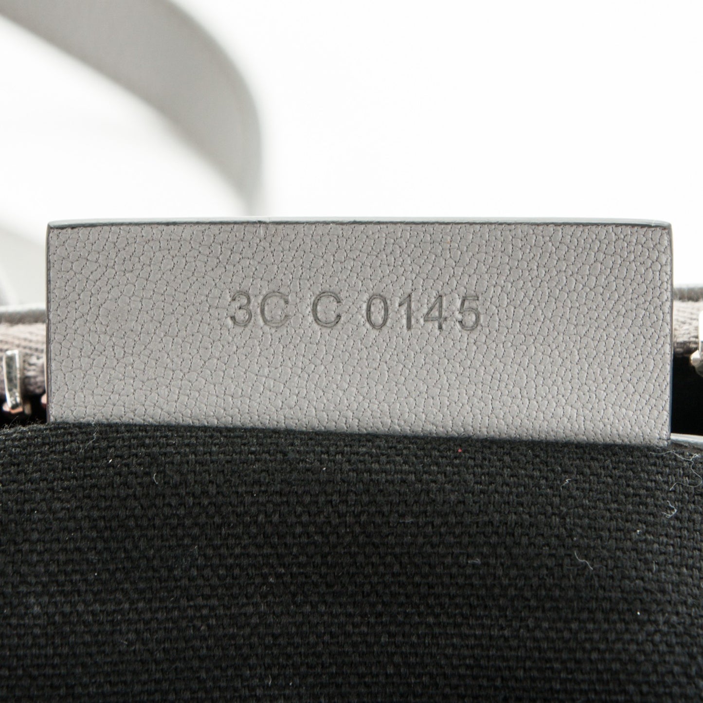 Sugar Goatskin Mini Antigona Grey