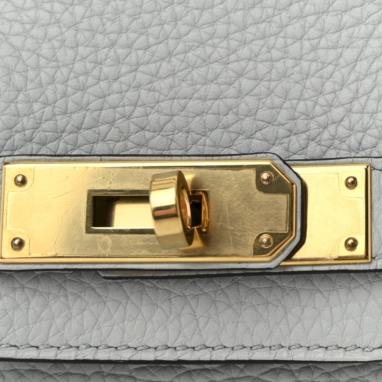 Togo Birkin 30 Bleu Pale