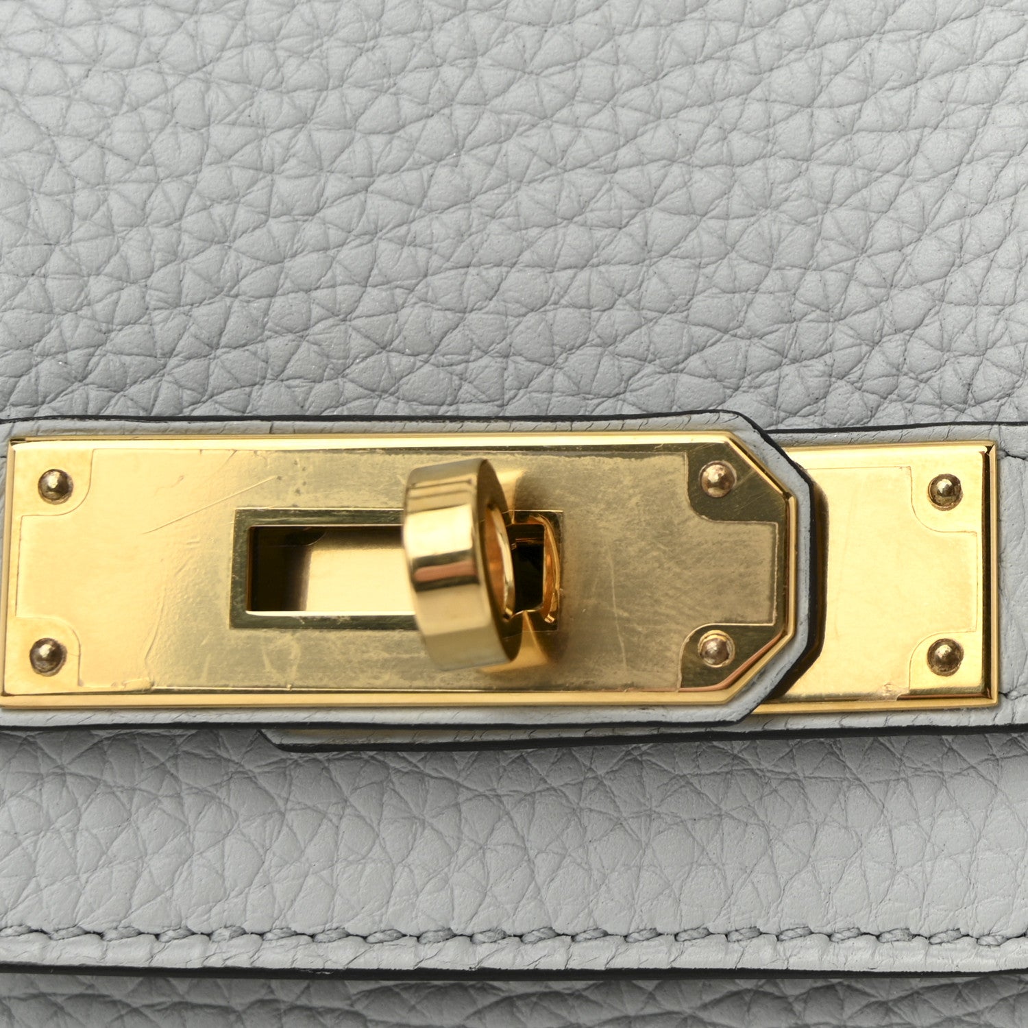 Hermes Togo Birkin 30 Bleu Pale 8 of 11