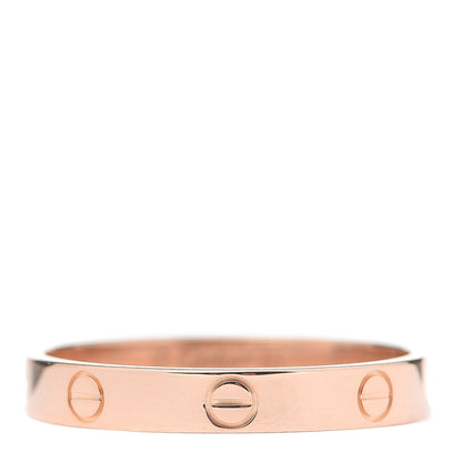 Cartier 18K Pink Gold 3.5mm LOVE Wedding Band Ring 65 11 1 of 4