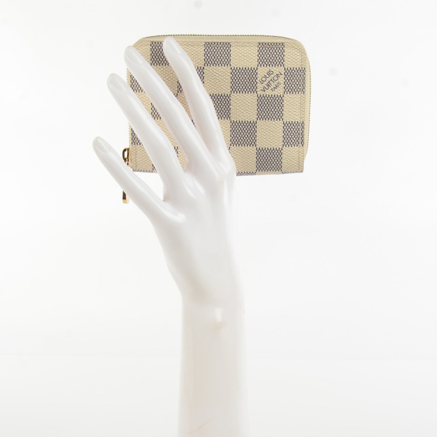 Louis Vuitton Damier Azur Zippy Coin Purse 2 of 8