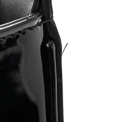 Saint Laurent Patent Le 5 A 7 Hobo Black 11 of 12