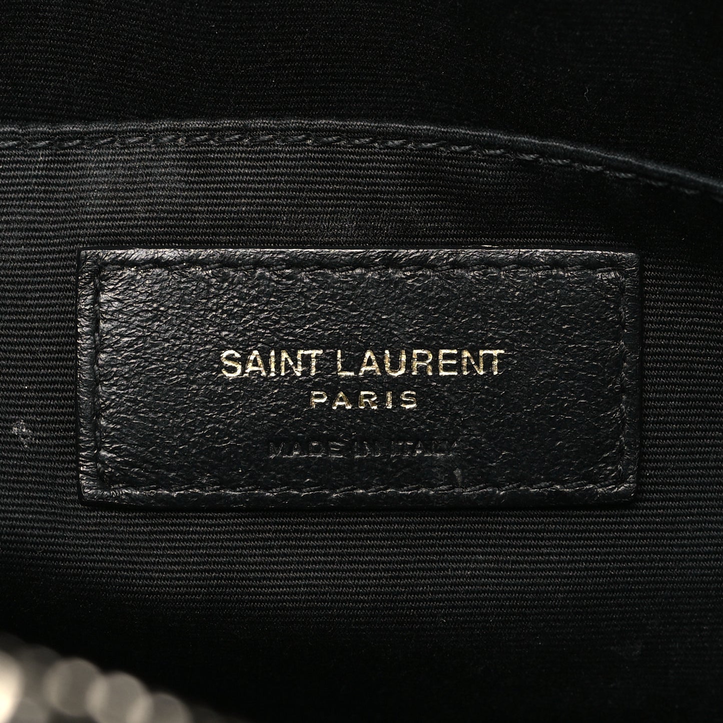 Calfskin Matelasse Monogram Lou Camera Bag Black