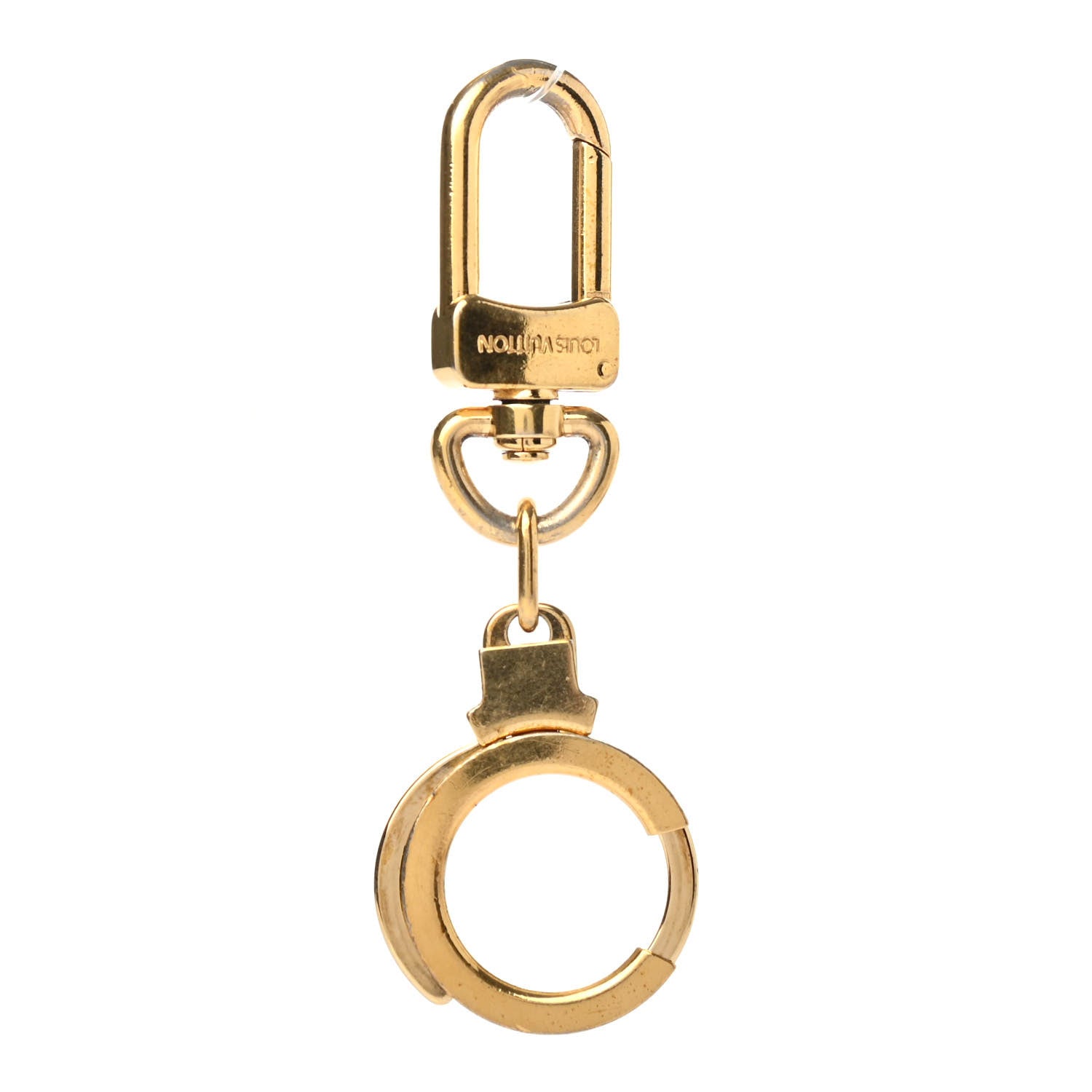 Louis Vuitton Pochette Extender Key Ring Gold 1 of 4