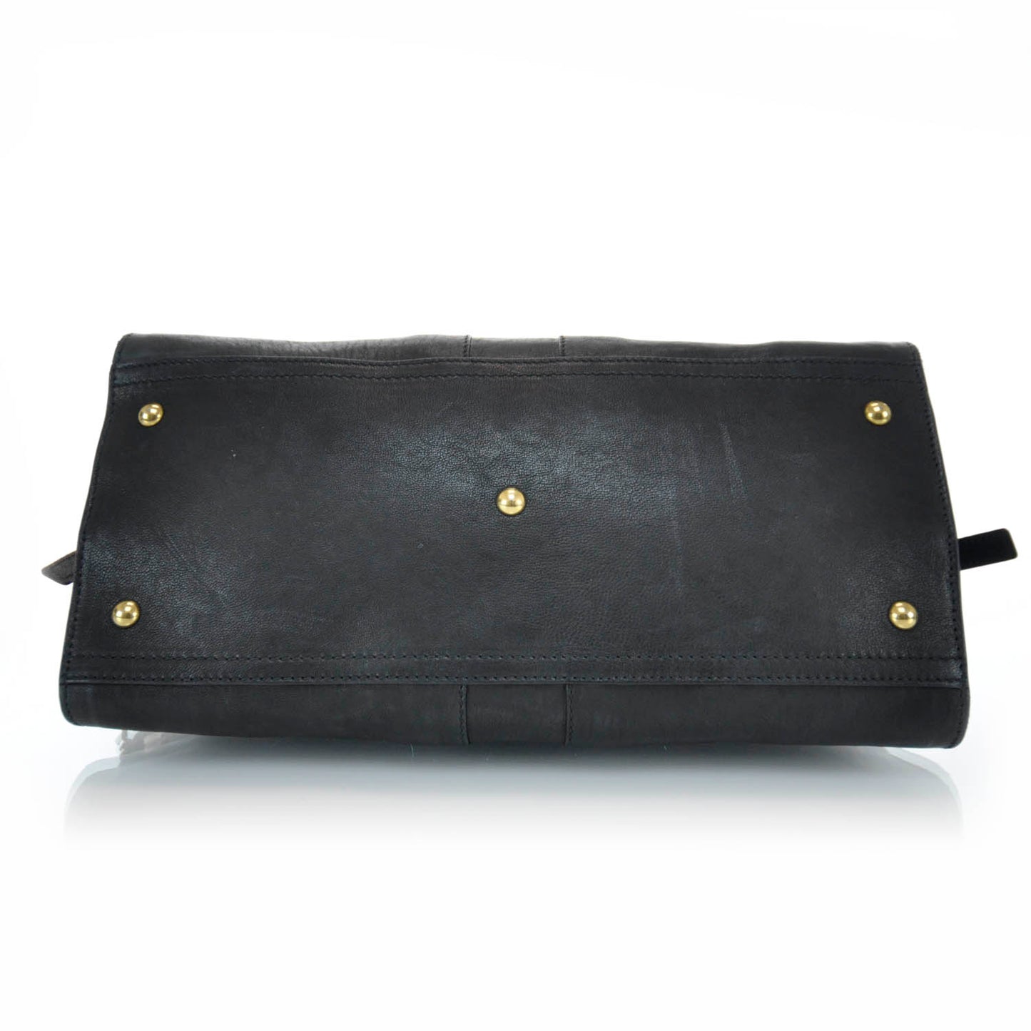 Leather Medium Cabas Chyc Black
