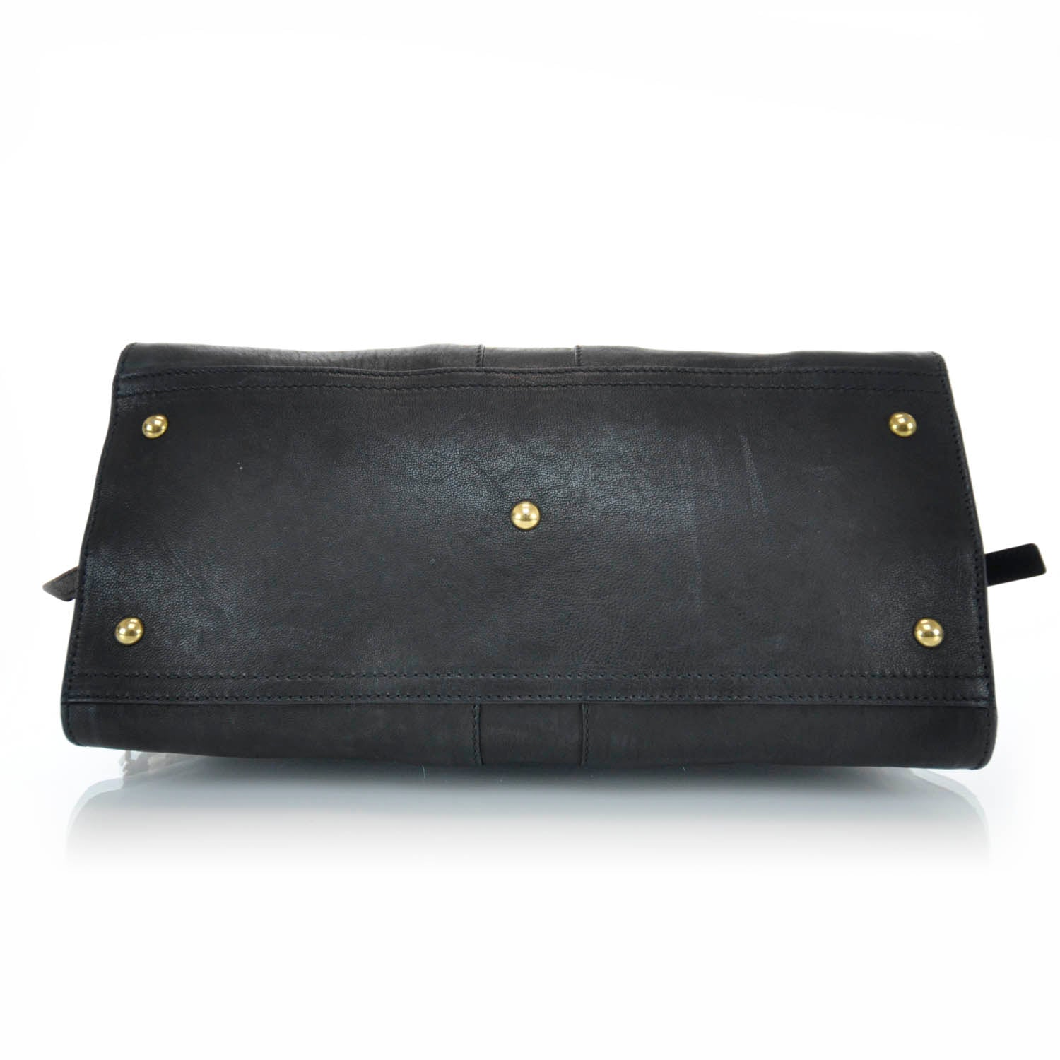 Saint Laurent Leather Medium Cabas Chyc Black 5 of 9