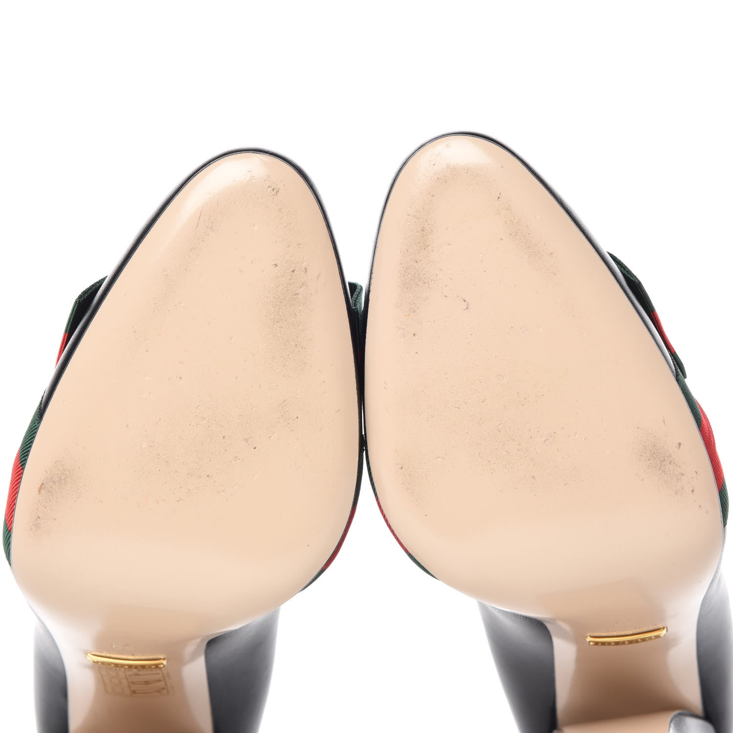 Gucci Malaga Kid Web Bow Pumps 39 Black 8 of 12