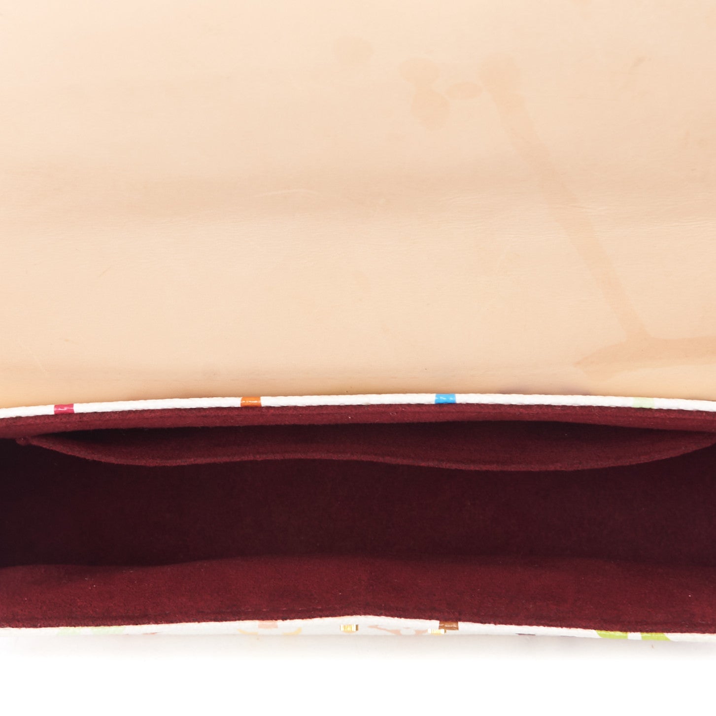 Louis Vuitton Monogram Multicolor Sologne White 6 of 9