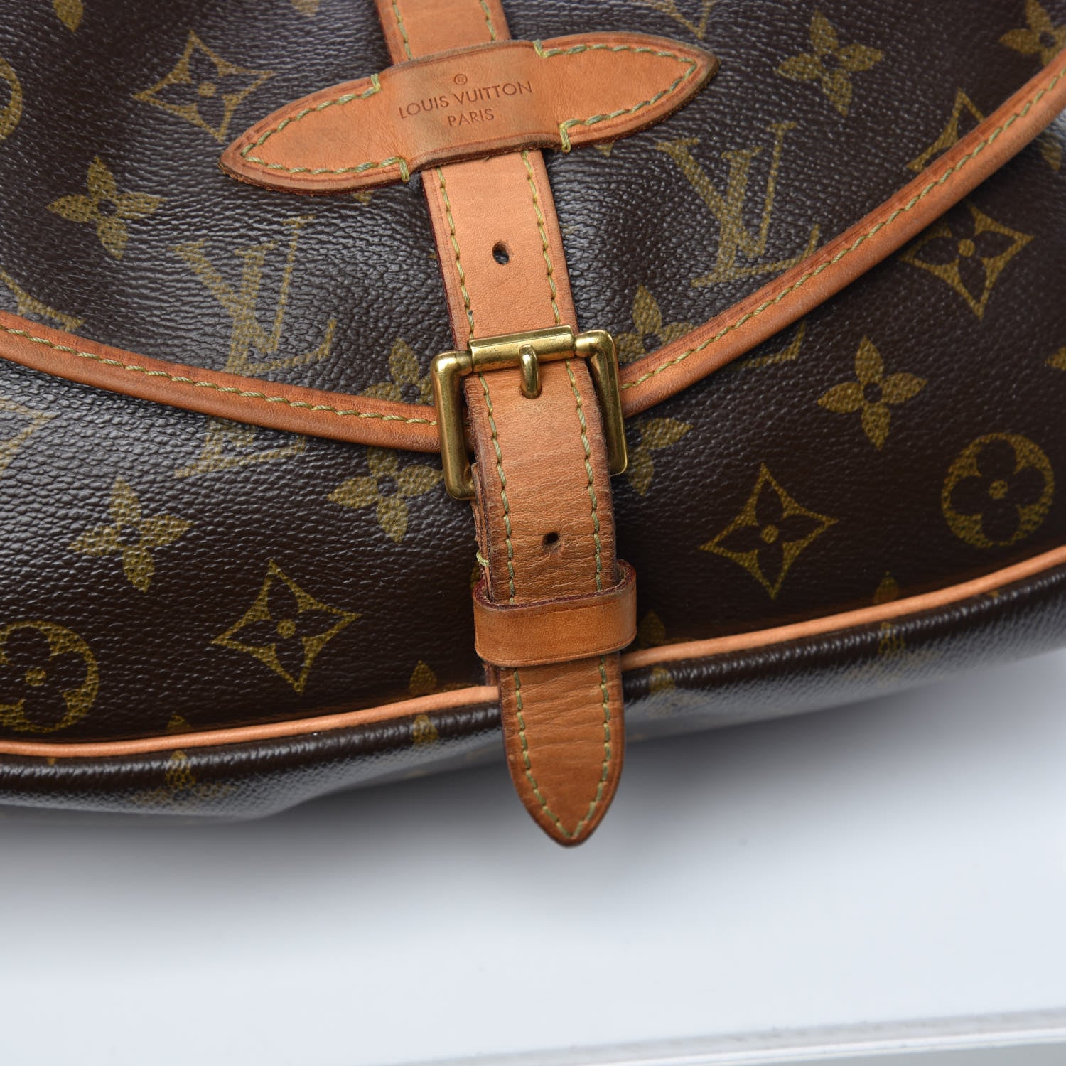 Louis Vuitton Monogram Saumur 30 12 of 17