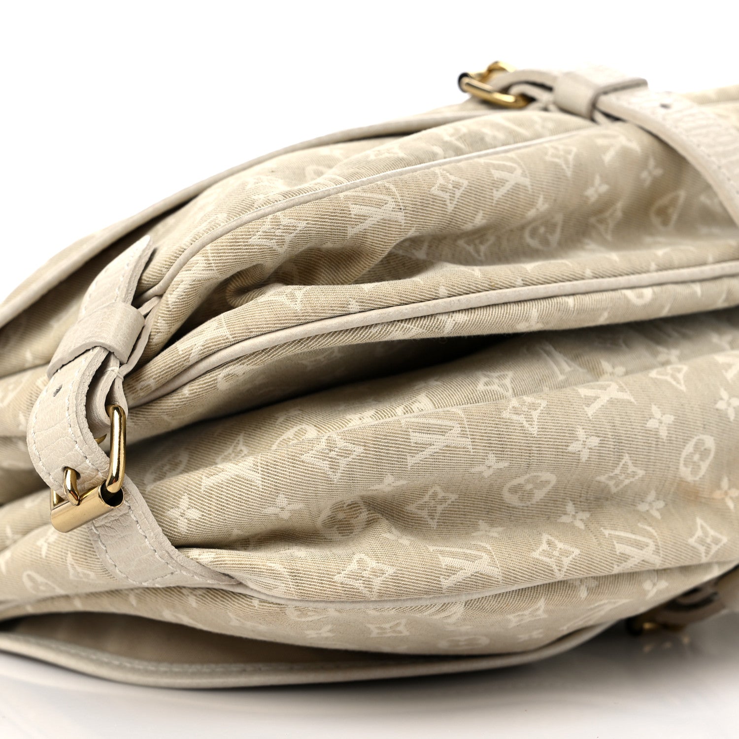 Louis Vuitton Monogram Mini Lin Saumur Dune 8 of 10