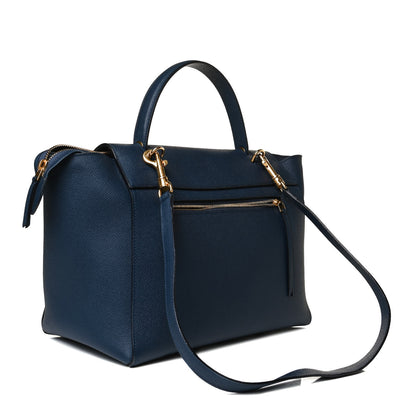 Celine Grained Calfskin Mini Belt Bag Deepsea 3 of 17