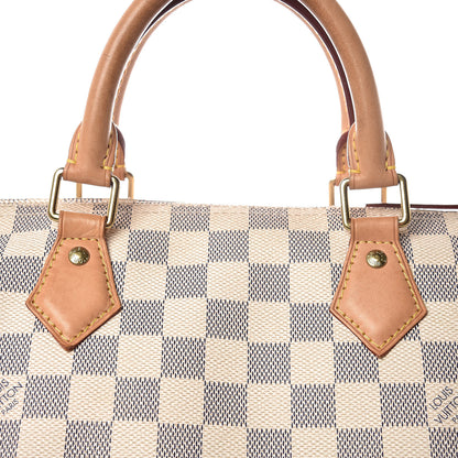 Louis Vuitton Damier Azur Speedy 30 9 of 15
