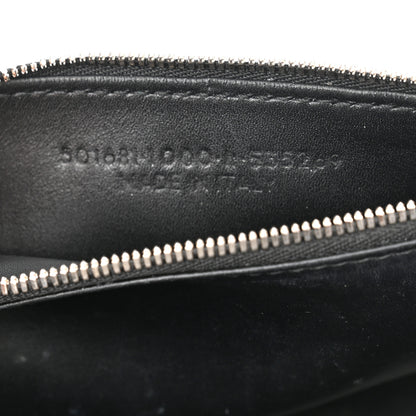 Balenciaga Calfskin Logo Matelasse S BB Round Shoulder Bag Black 7 of 12