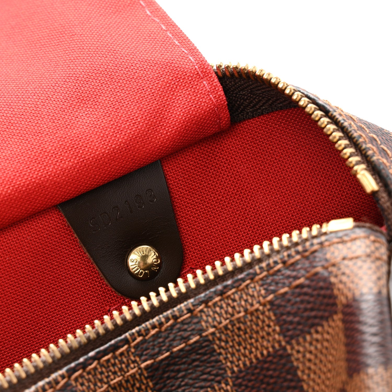 Louis Vuitton Damier Ebene Speedy 30 7 of 13