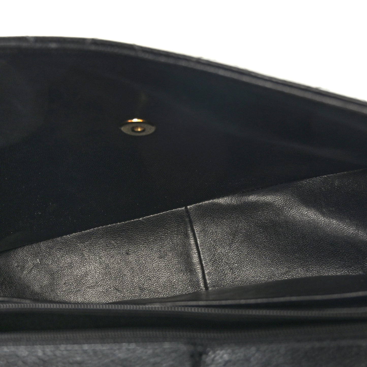Caviar Jumbo Single Flap Black