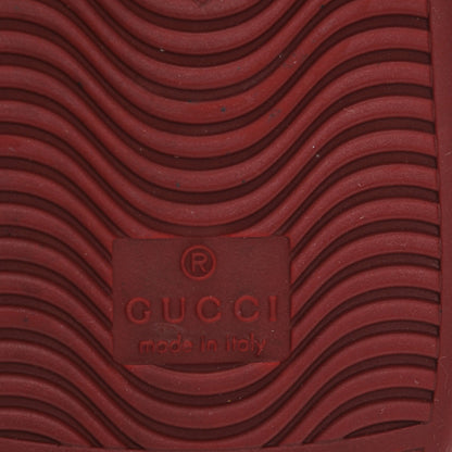 Gucci GG Supreme Monogram Ayers Web Mens Ace Sneakers 9.5 Blue Red 7 of 8