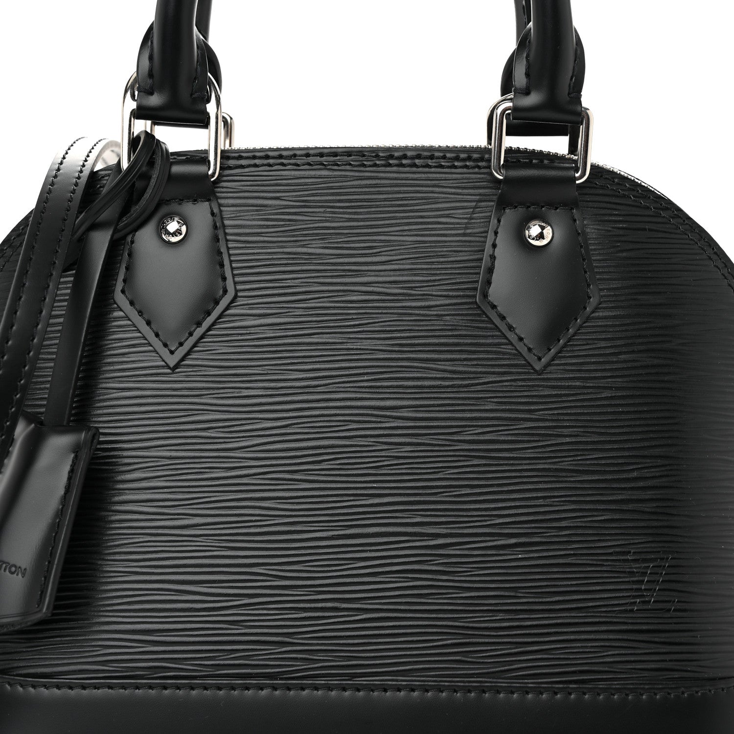 Louis Vuitton Epi Alma BB Black 7 of 9