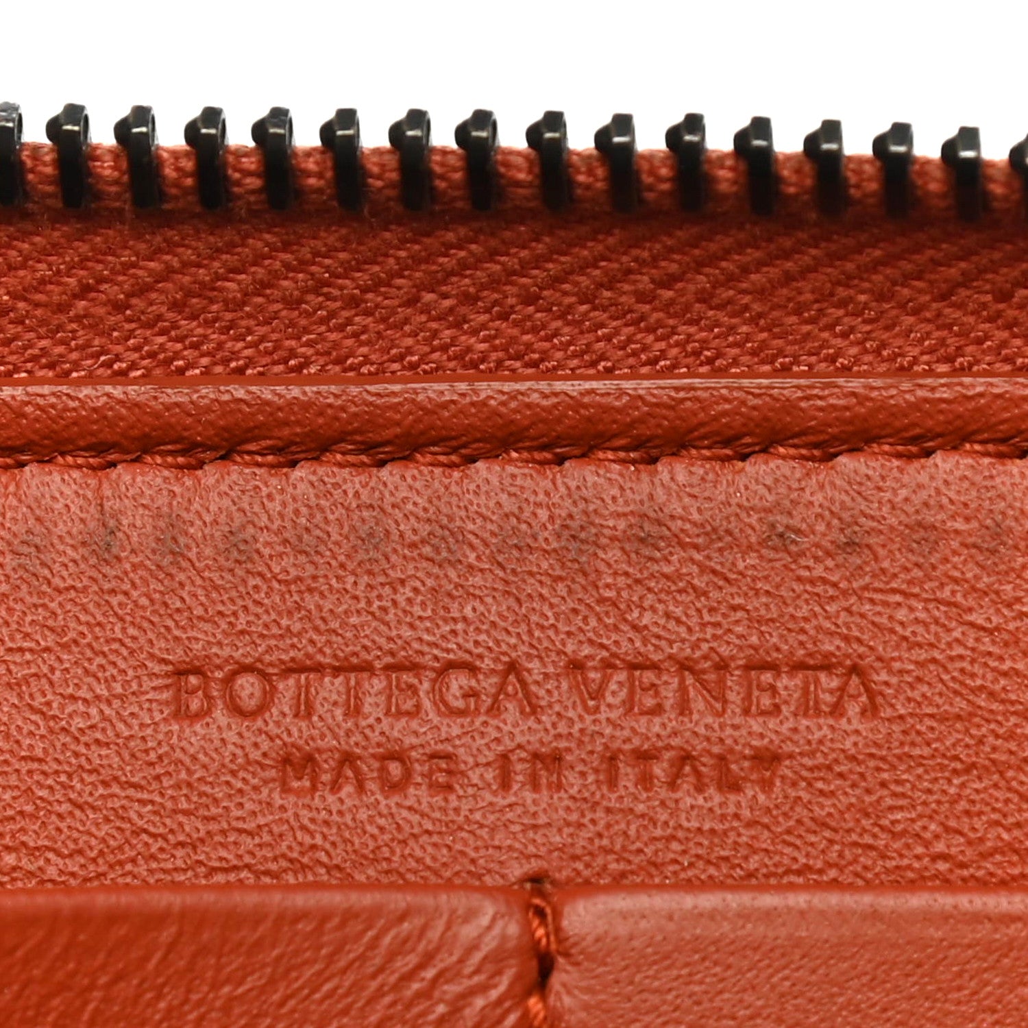 Bottega Veneta Nappa Intrecciato Zip Around Wallet Pompei 5 of 5