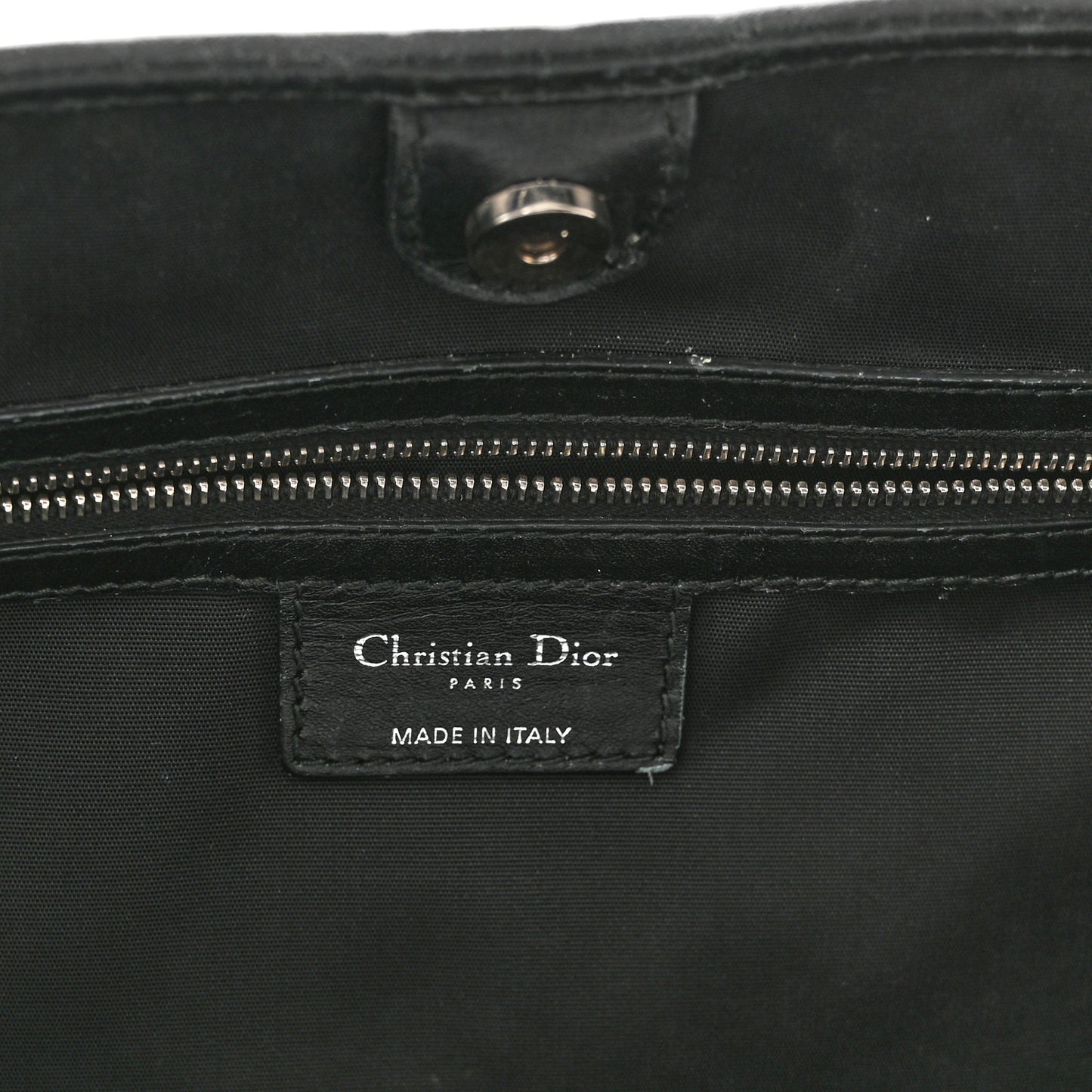 Coated Canvas Cannage Medium Panarea Tote Black