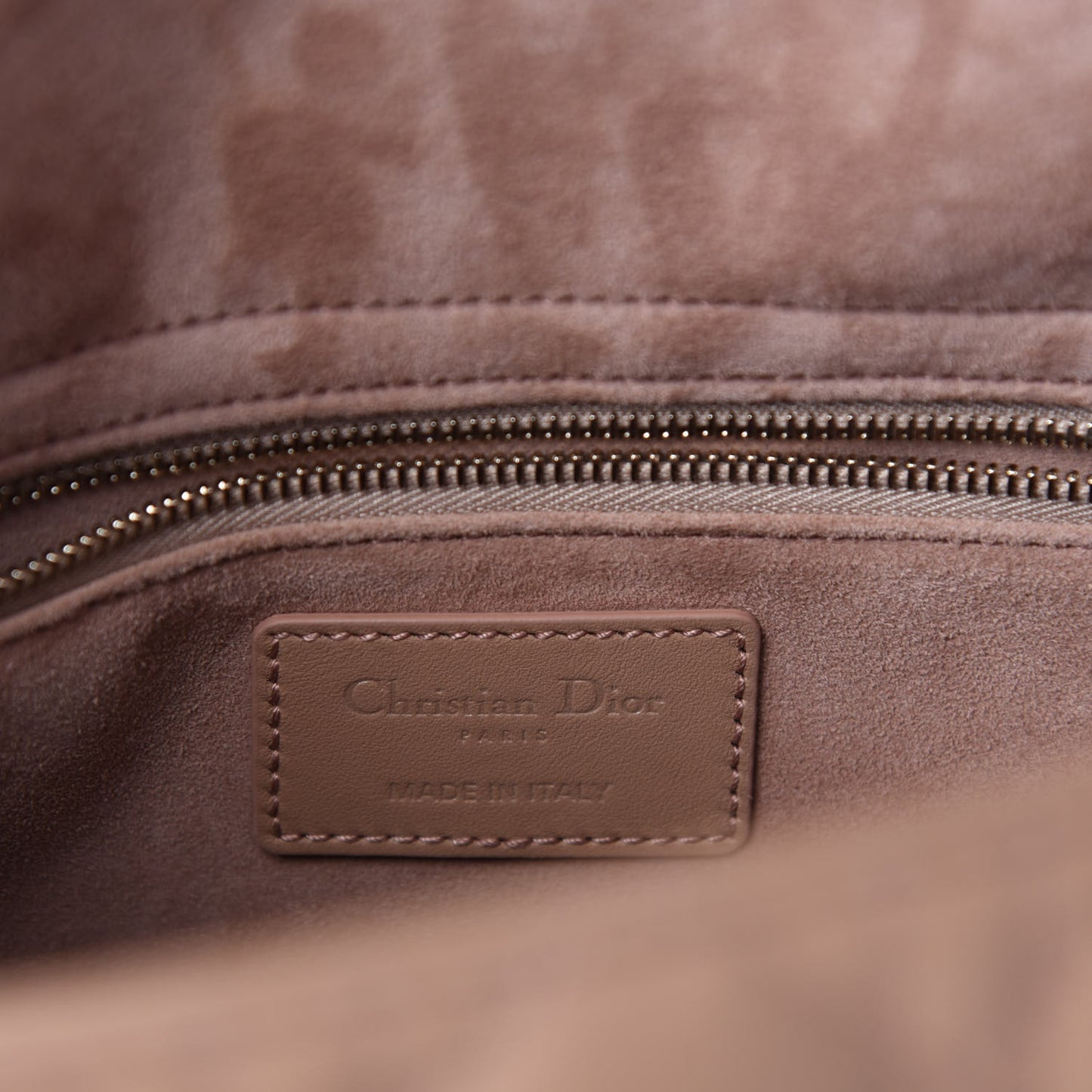 Ultra Matte Calfskin Cannage Medium Lady Dior Beige