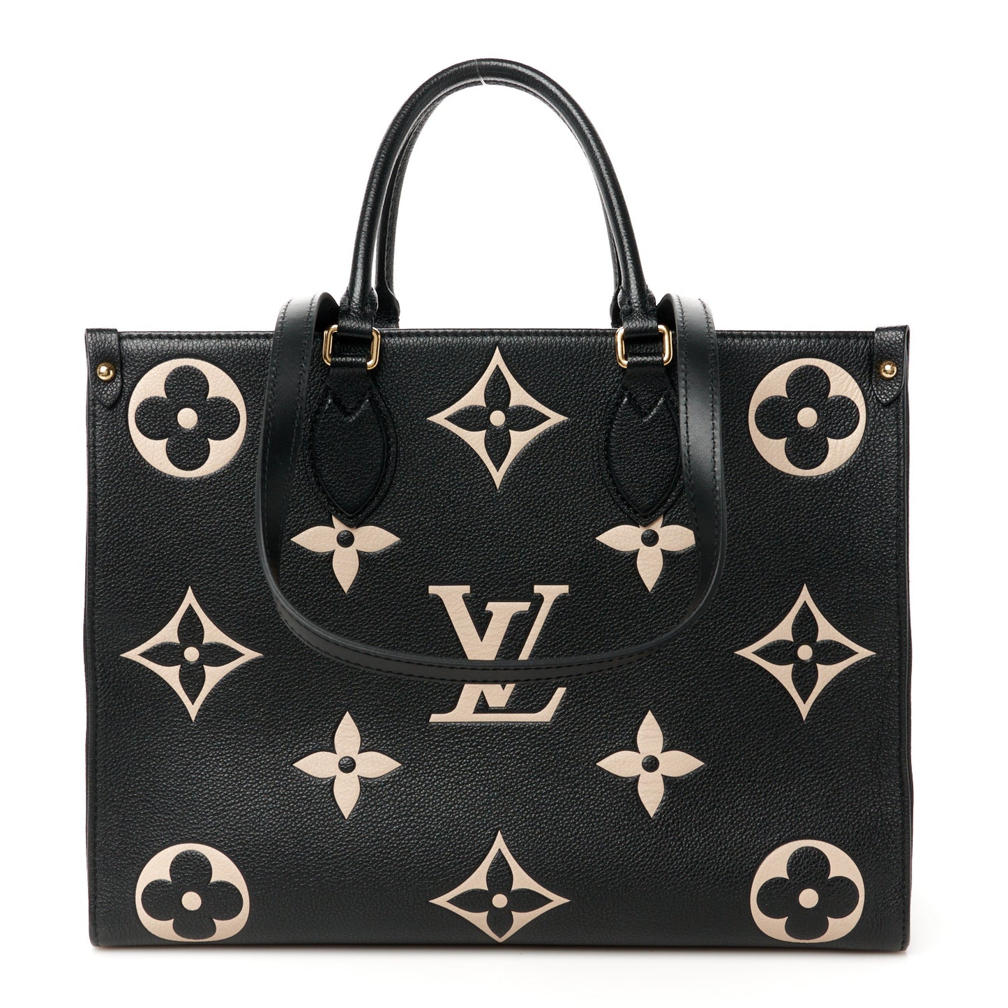 Empreinte Monogram Giant Onthego MM Black Beige