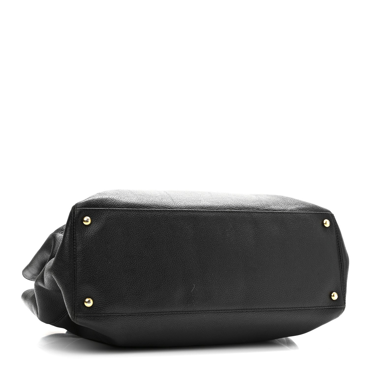 Chanel Calfskin Cerf Executive Shopper Tote Black 4 of 10