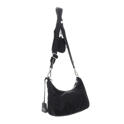 Prada Nylon Re-Edition 2005 Shoulder Bag Black 3 of 13