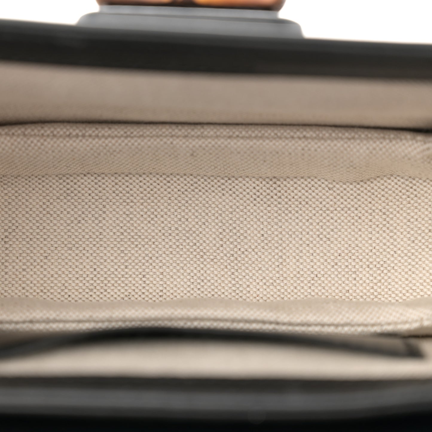 Calfskin Bamboo Mini 1947 Belt Bag 85 34  Black