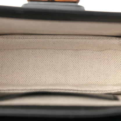 Gucci Calfskin Bamboo Mini 1947 Belt Bag 85 34  Black 5 of 13