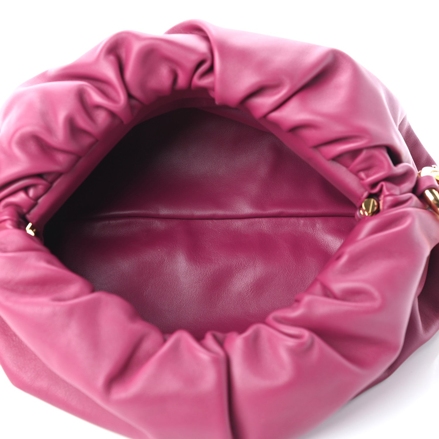 Bottega Veneta Calfskin The Pouch Chain Cinnabar 6 of 8