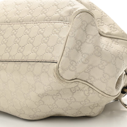 Gucci Guccissima Medium Sukey Tote Mystic White 10 of 22