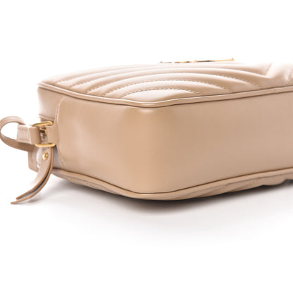 Saint Laurent Calfskin Matelasse Monogram Lou Camera Bag Dusty Grey 8 of 10