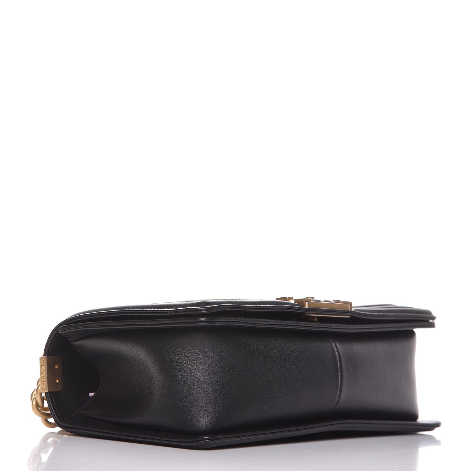 Chanel Lambskin Quilted Medium Boy Flap Black 4 of 9