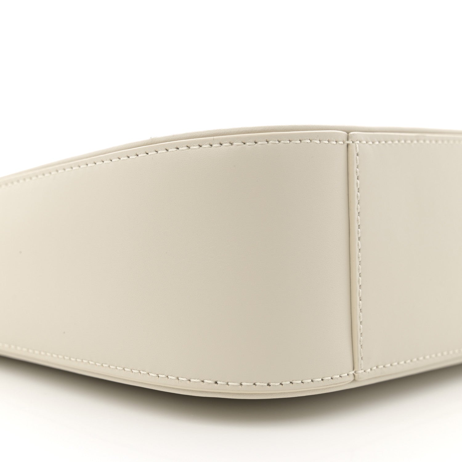 Saint Laurent Smooth Calfskin Le 5 A 7 Hobo Blanc Vintage 9 of 10