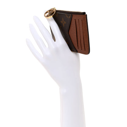 Louis Vuitton Monogram Zipped Romy Card Holder 2 of 7