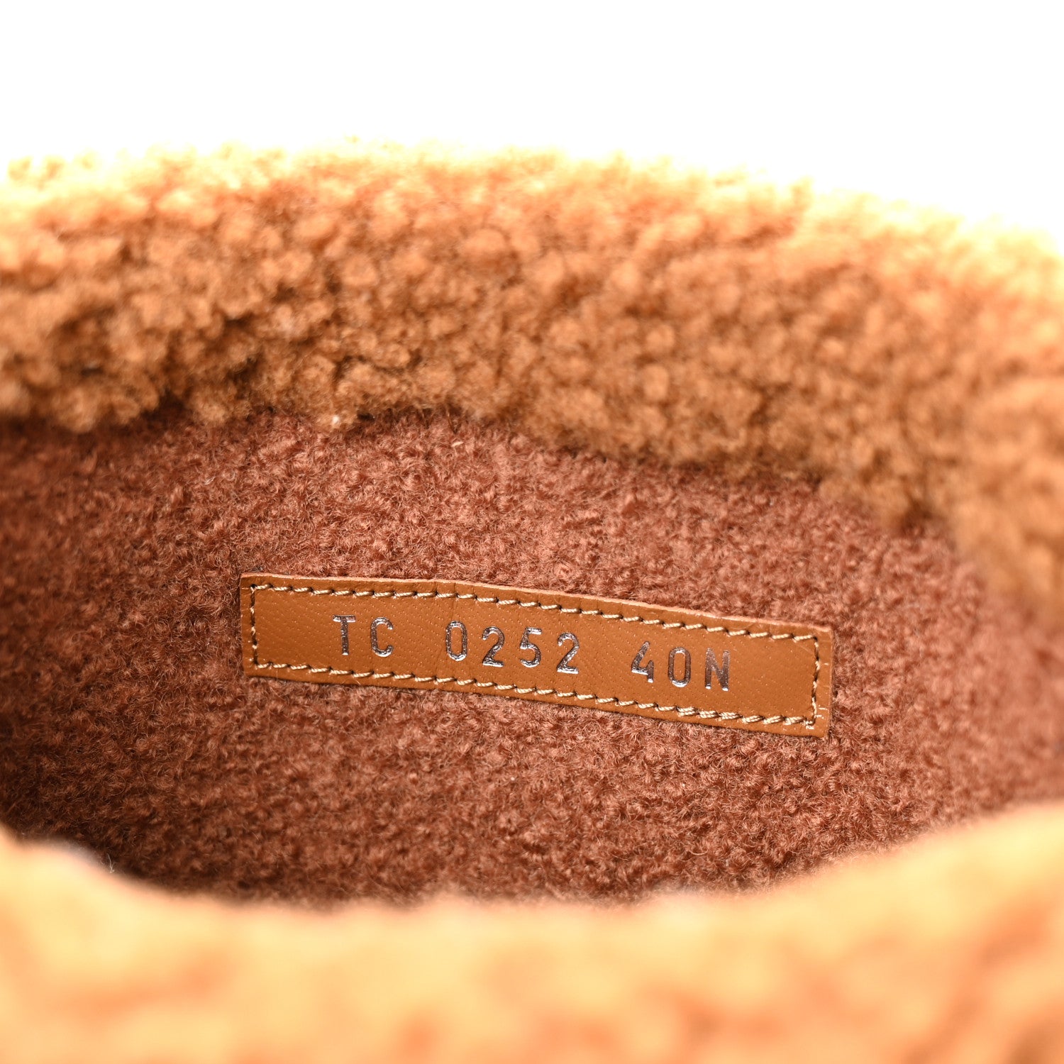 Louis Vuitton Suede Calfskin Shearling Snowdrop Flat Ankle Boot 40 Cognac 9 of 9