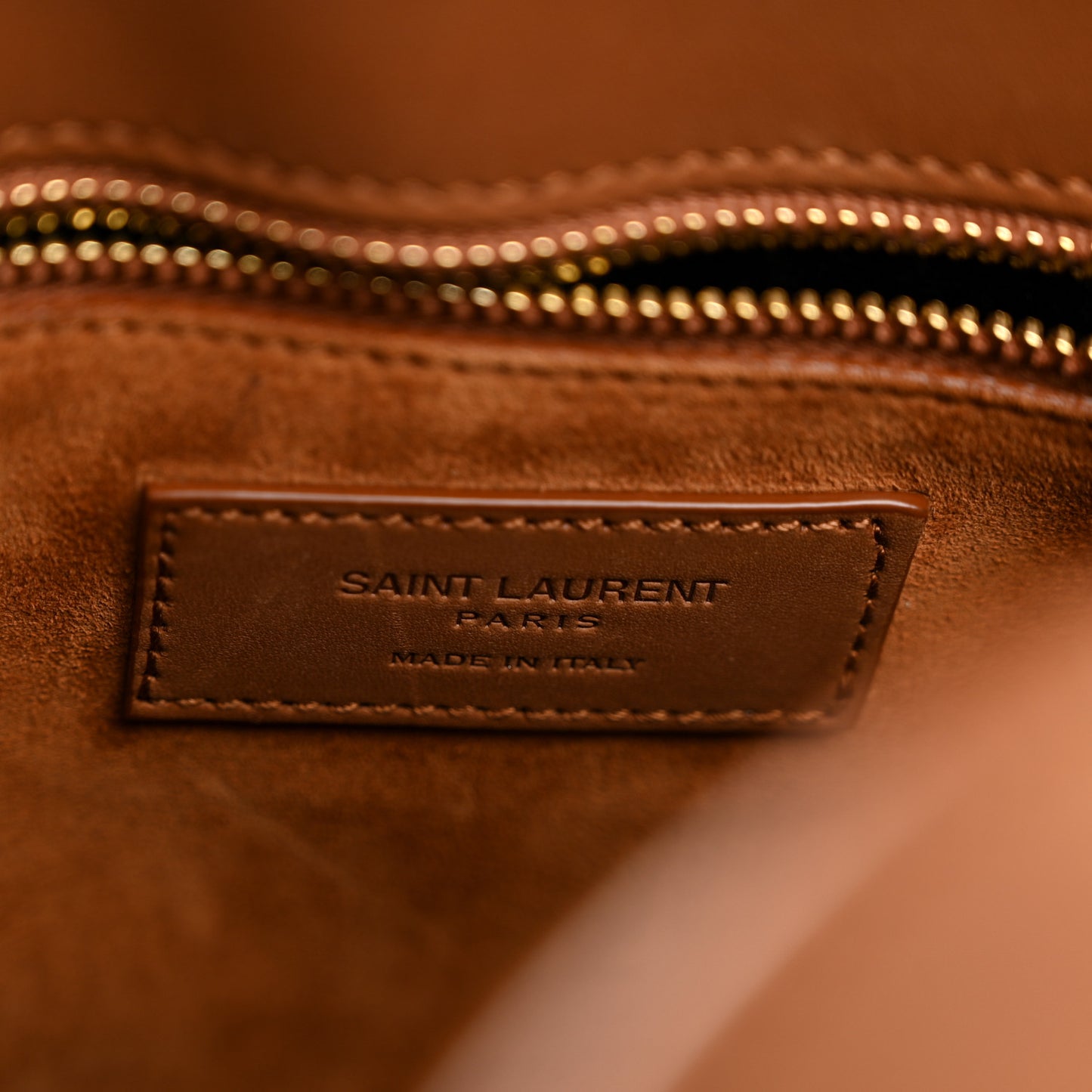 Smooth Calfskin Small Sienna Shoulder Bag Brick