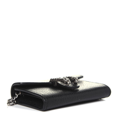 Gucci Calfskin Dionysus Coin Purse Black 4 of 11