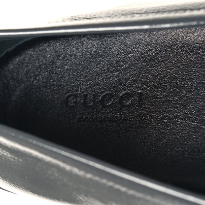 Gucci Naplack Patent Horsebit Banks Loafers 40 Melange Platinum 9 of 10