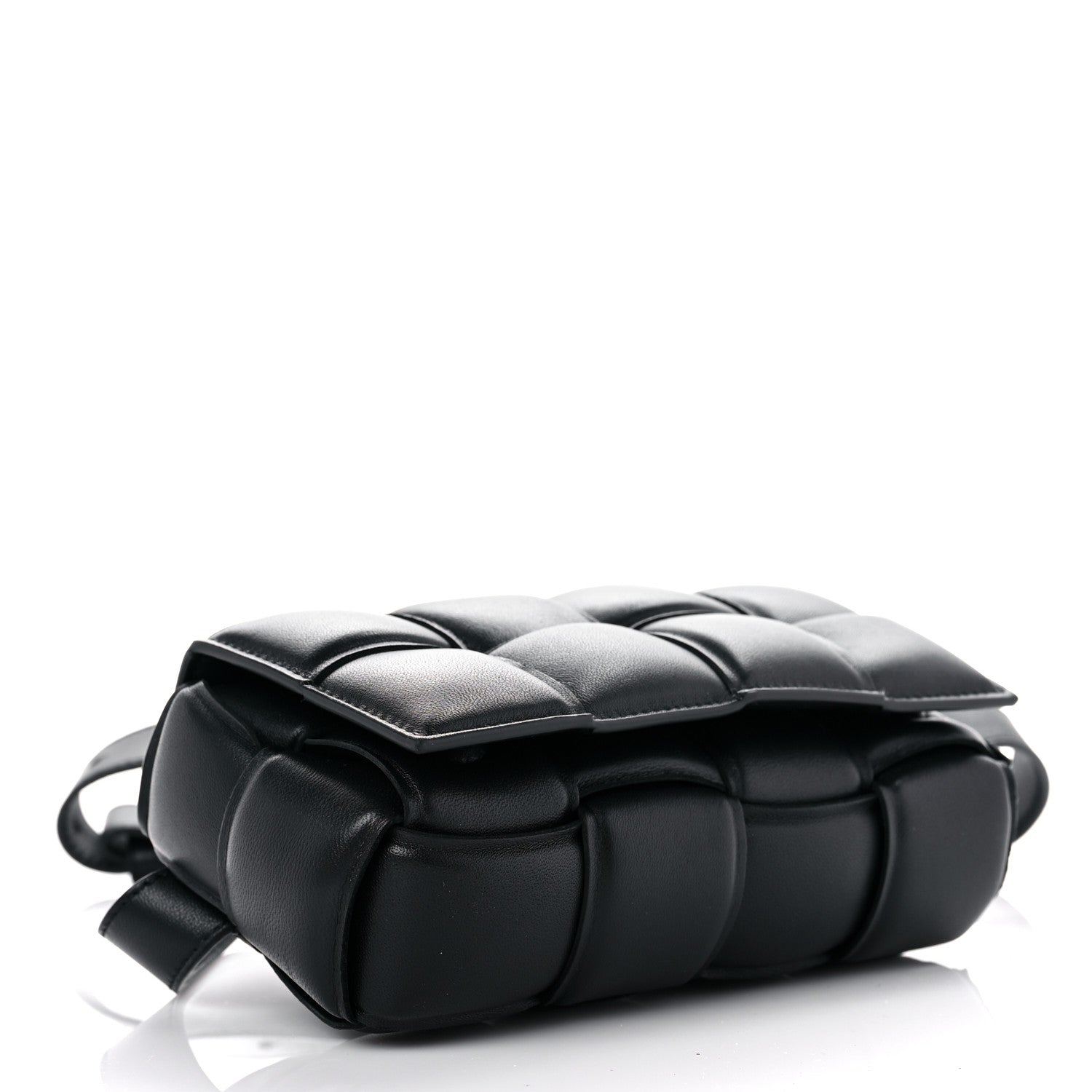 Bottega Veneta Nappa Maxi Intrecciato Padded The Belt Cassette Bag Black 4 of 11