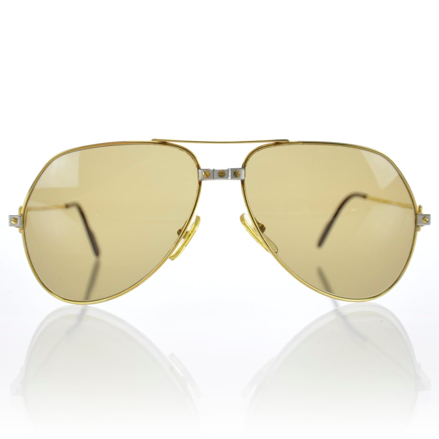 Cartier Vintage Aviator Vendome Santos Sunglasses 3 of 11