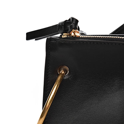 Chloe Calfskin Suede Small Roy Bag Black 12 of 15